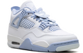 Air Jordan 4 WMNS 'Aluminum' – White & Light Blue