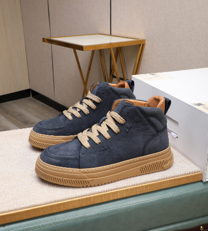 UGG Navy High-Top Lace-Up Shoes
