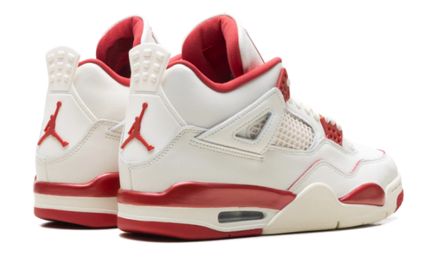 Air Jordan 4 WMNS 'Valentine's Day' – White & Red