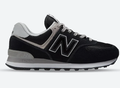Men's New Balance ML574 Wide Fit Sneakers – Black & Grey
