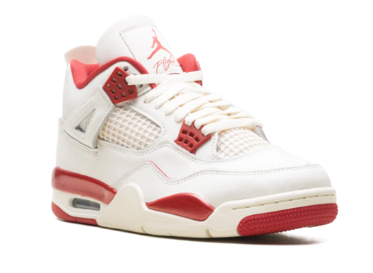 Air Jordan 4 WMNS 'Valentine's Day' – White & Red
