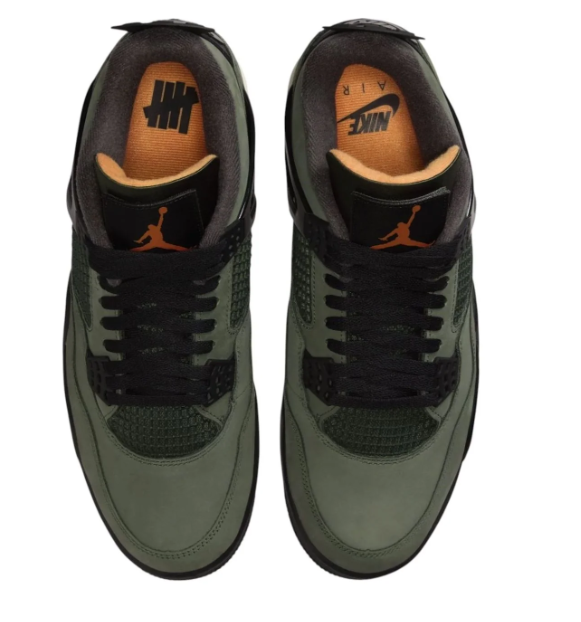 Air Jordan 4 x Undefeated 'Deep Green' (2025)