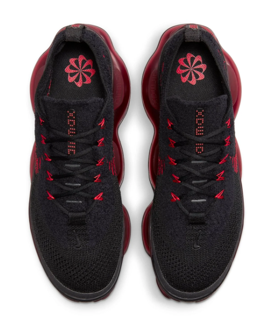 Nike Air Max Scorpion Sneakers – Black & University Red