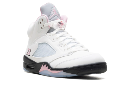 Air Jordan 5 OG 'Medium Soft Pink' – White & Pink