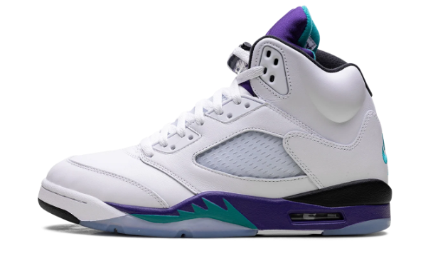 Air Jordan 5 Retro OG 'Grape' (2025) – White & Purple