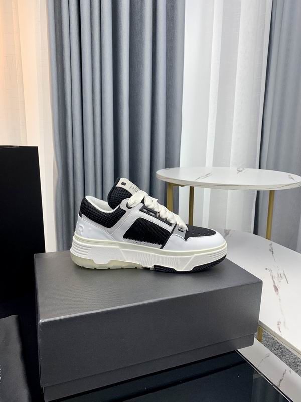 AMIRI Black & White Chunky Low-Top Sneakers