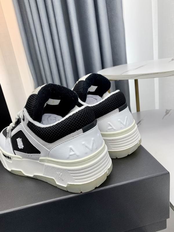 AMIRI Black & White Chunky Low-Top Sneakers