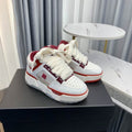 AMIRI White & Red Chunky Low-Top Sneakers