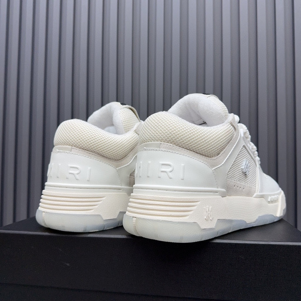 AMIRI White & Cream Chunky Low-Top Sneakers