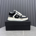 AMIRI Black & White Chunky Low-Top Sneakers