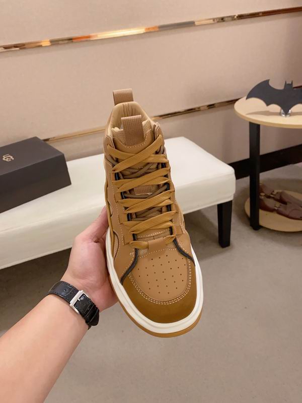 UGG Tan High-Top Chunky Lace-Up Sneakers