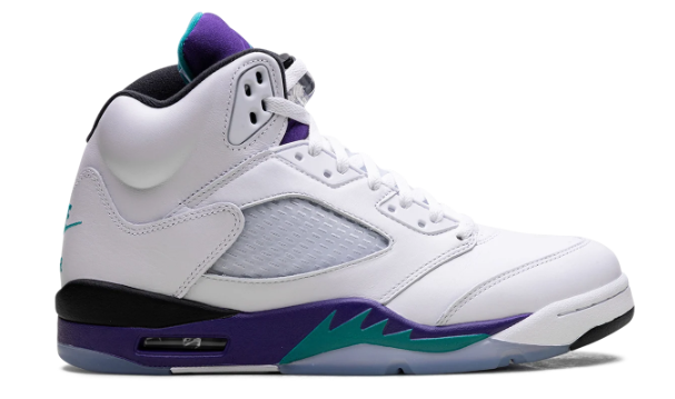Air Jordan 5 Retro OG 'Grape' (2025) – White & Purple
