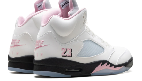 Air Jordan 5 OG 'Medium Soft Pink' – White & Pink