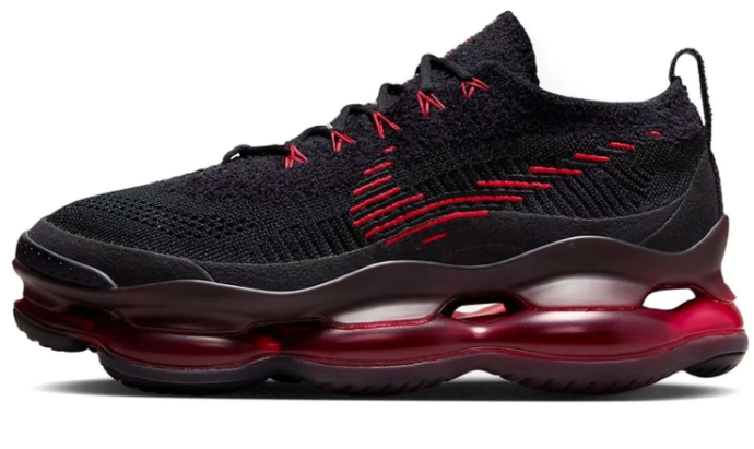 Nike Air Max Scorpion Sneakers – Black & University Red