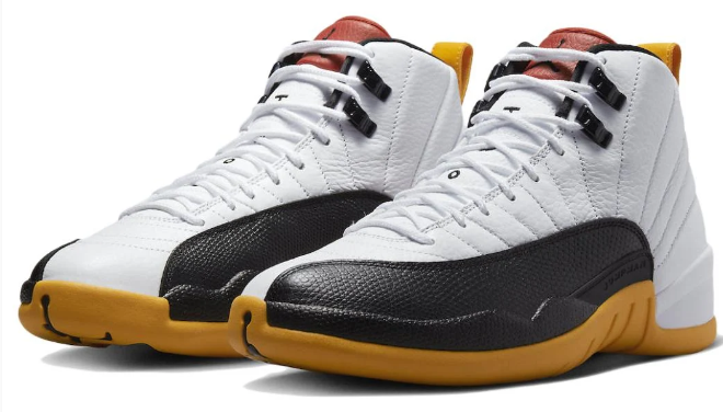 Air Jordan 12 Retro '25 Years in China' – White & Black