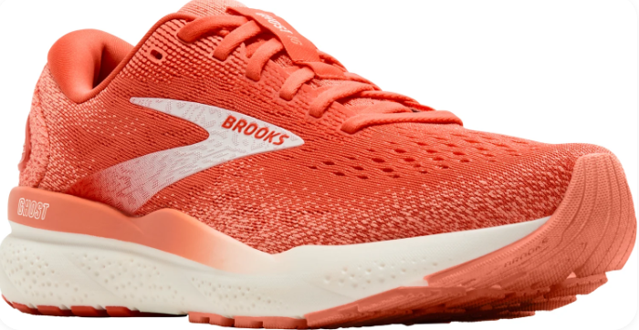 Brooks Ghost 16 Women's Running Shoes – Coral Pink