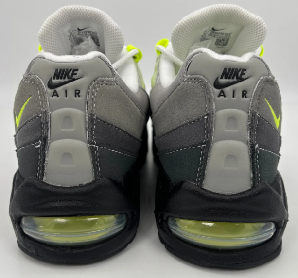 Nike Air Max 95 OG Neon Sneakers – Grey & Black